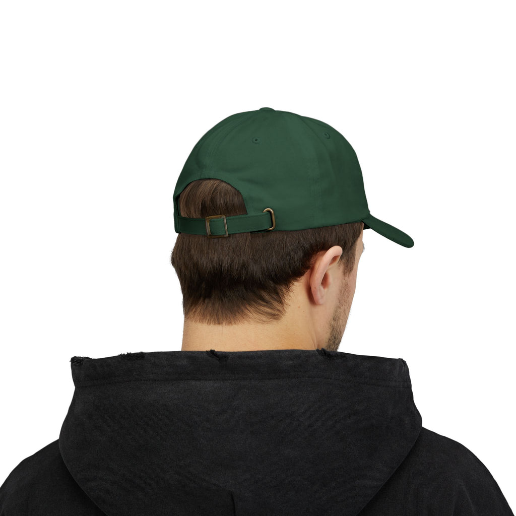 Deer Skull Dad Cap — Minimal Rustic Antler Baseball Hat