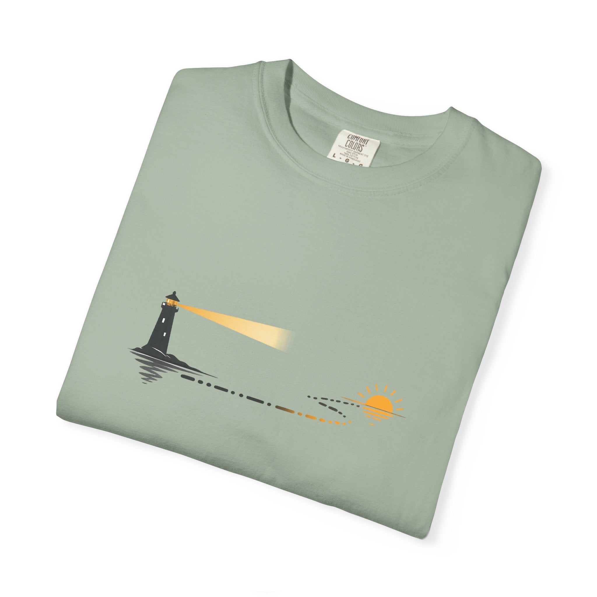 Lighthouse Sunset Graphic T-Shirt
