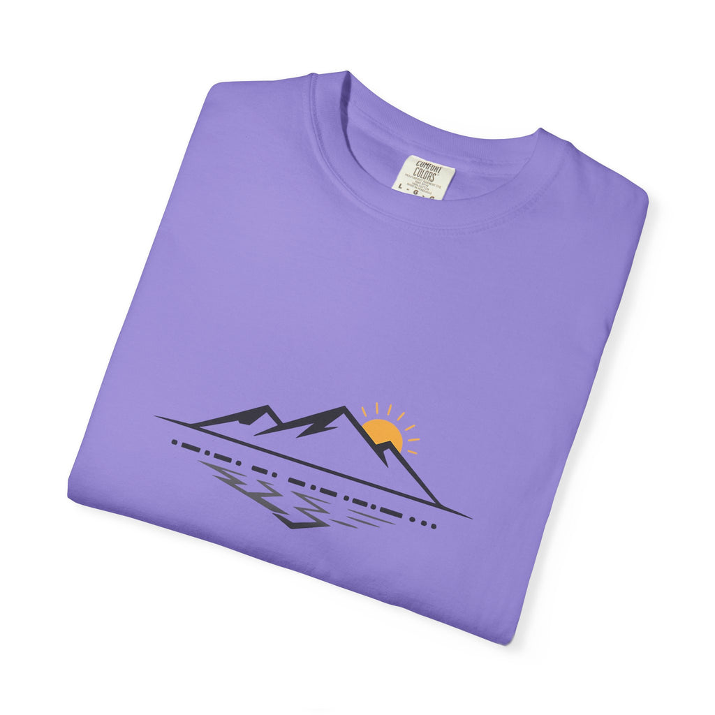 Minimal Mountain Sunset T-Shirt