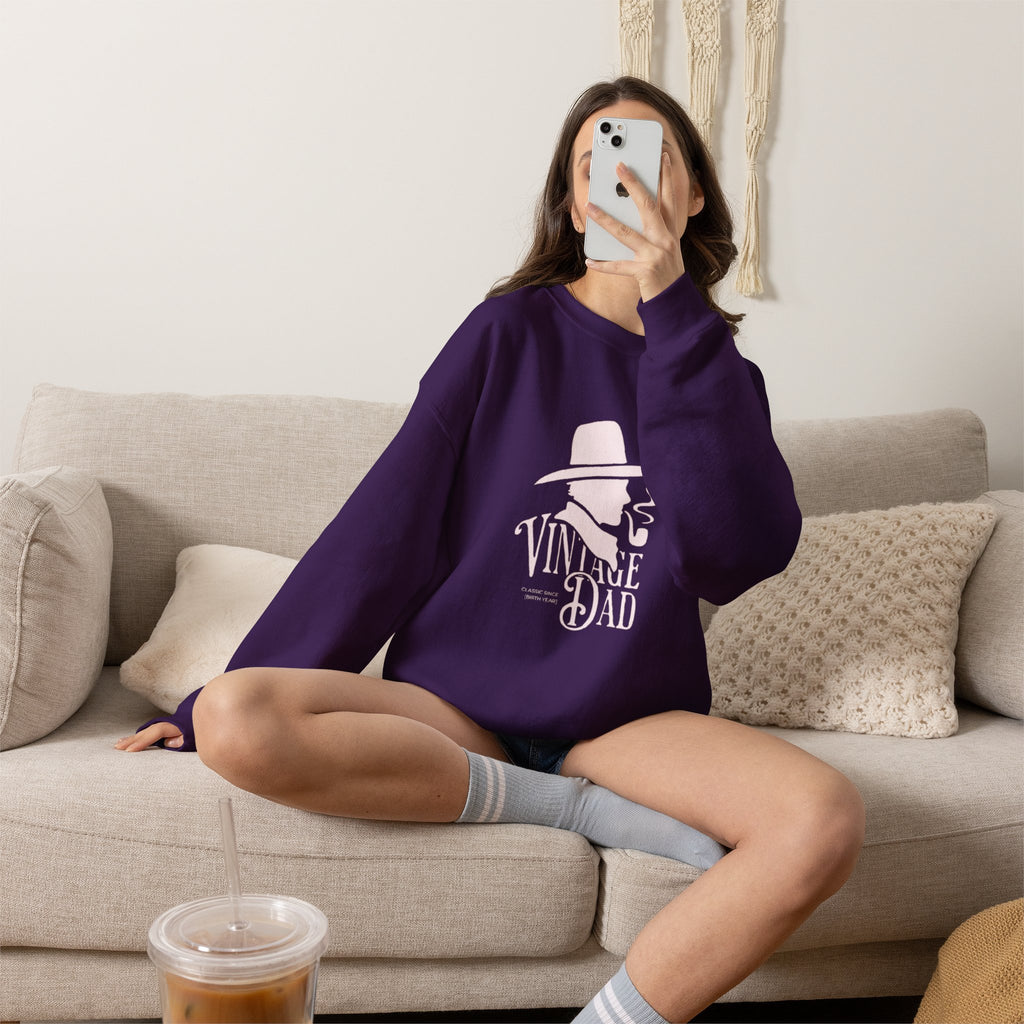 Vintage Dad Sweatshirt — Retro Father’s Day Crewneck