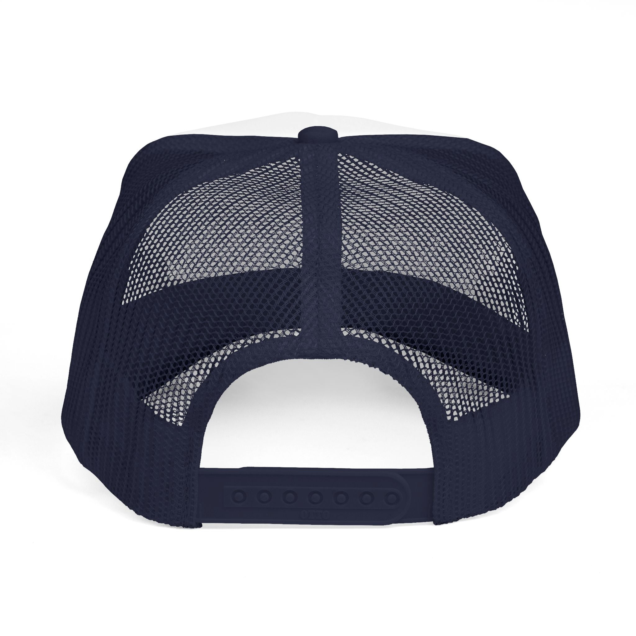 N Logo Trucker Cap — Minimal Monogram Mesh Hat