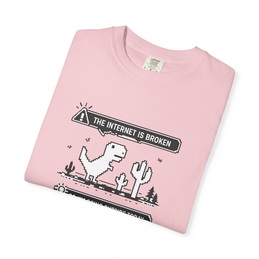 The Internet Is Broken — Dino Offline Graphic T-Shirt