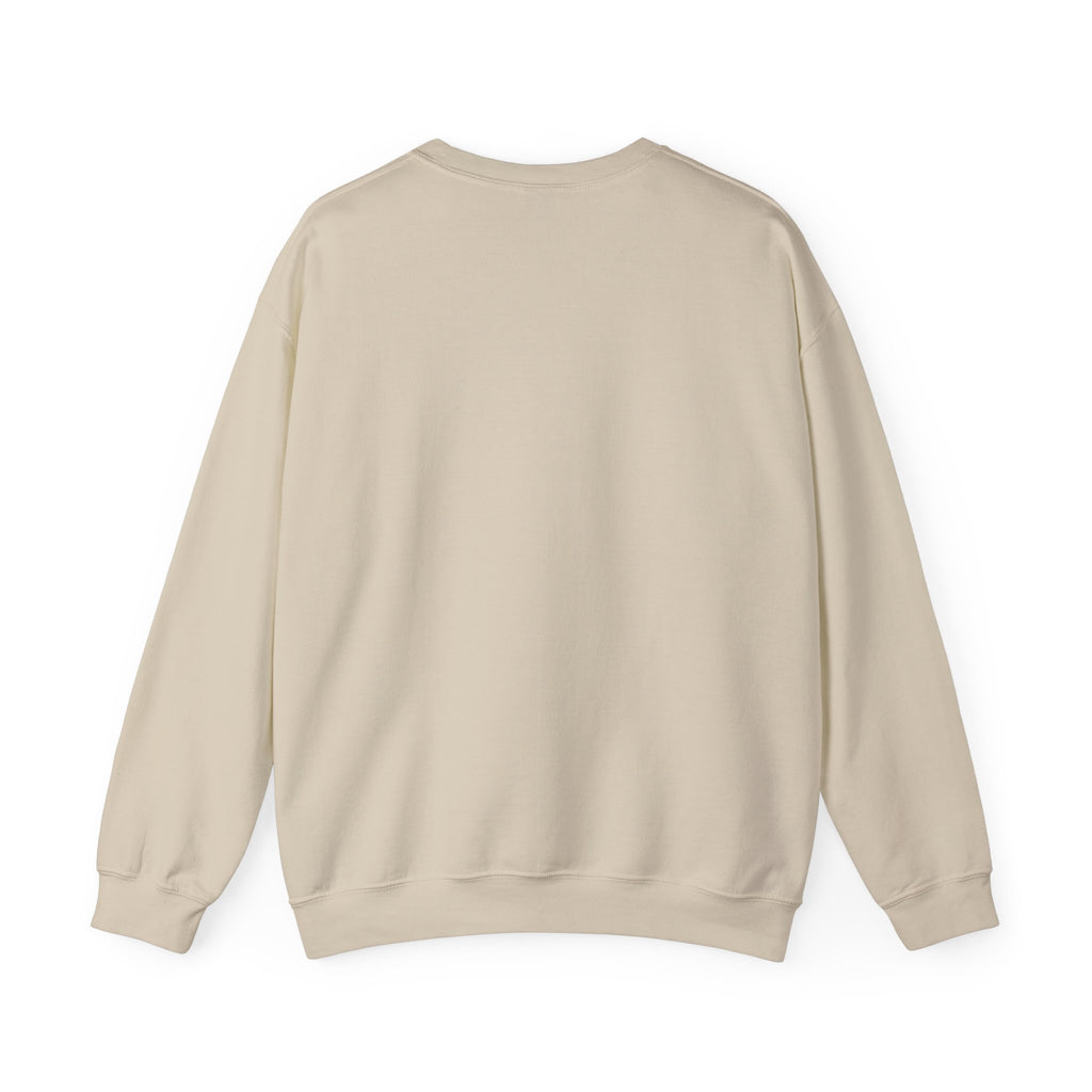 Crewneck Sweatshirt — Inspirational Tree Design: "Grow Through What You Go Through"