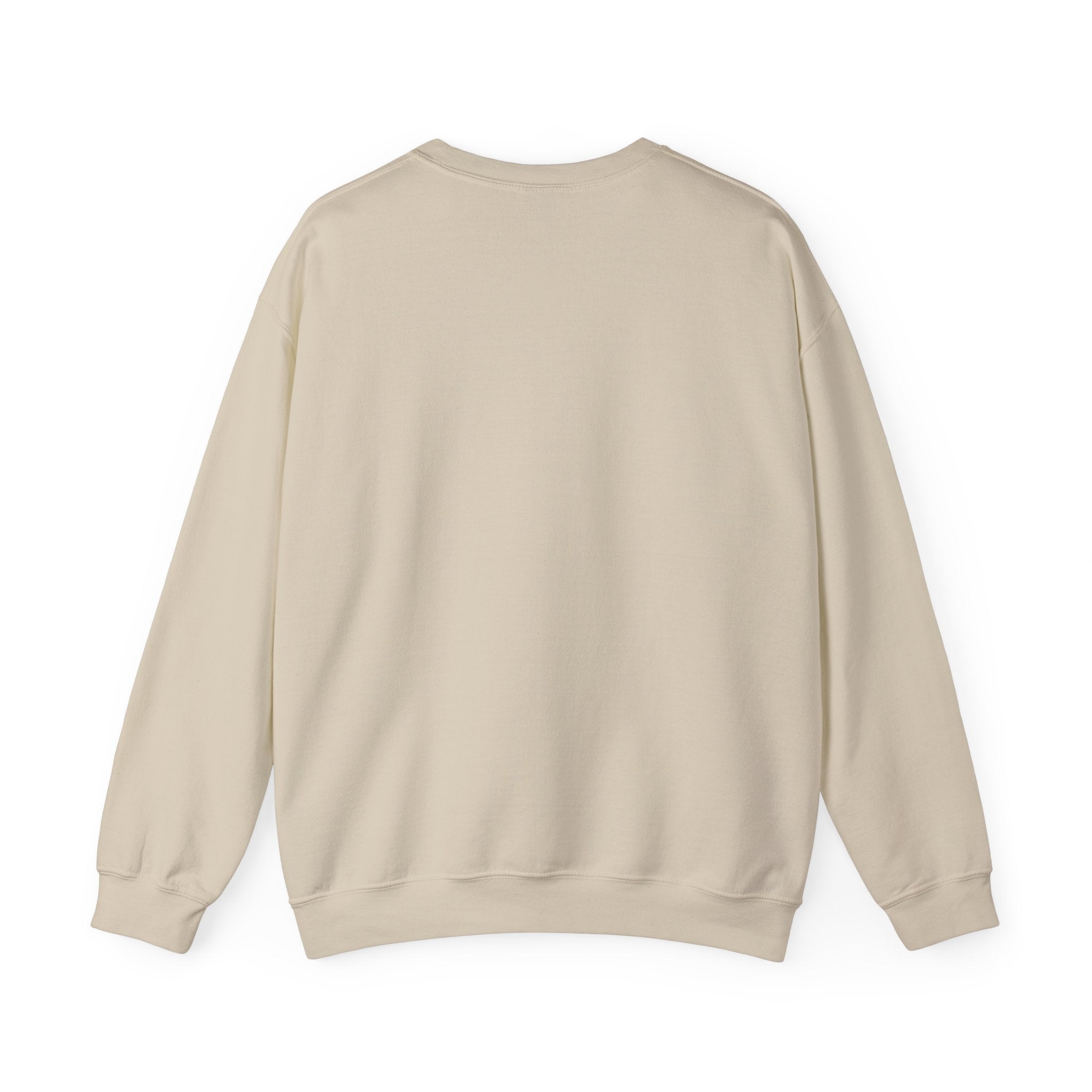 Crewneck Sweatshirt — Inspirational Tree Design: "Grow Through What You Go Through"