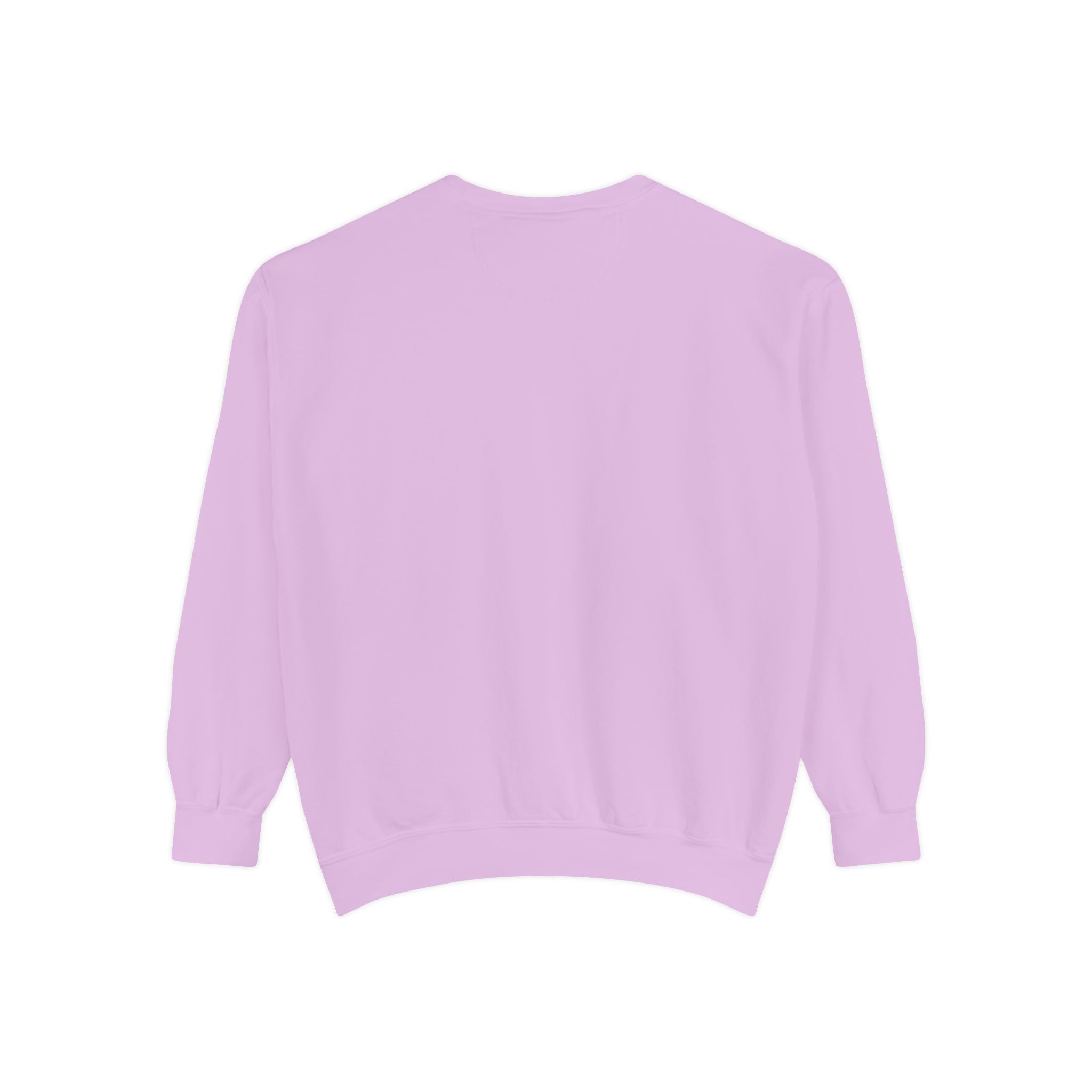Minimalist Statue Crewneck Sweatshirt — "Love Over Fear" Graphic