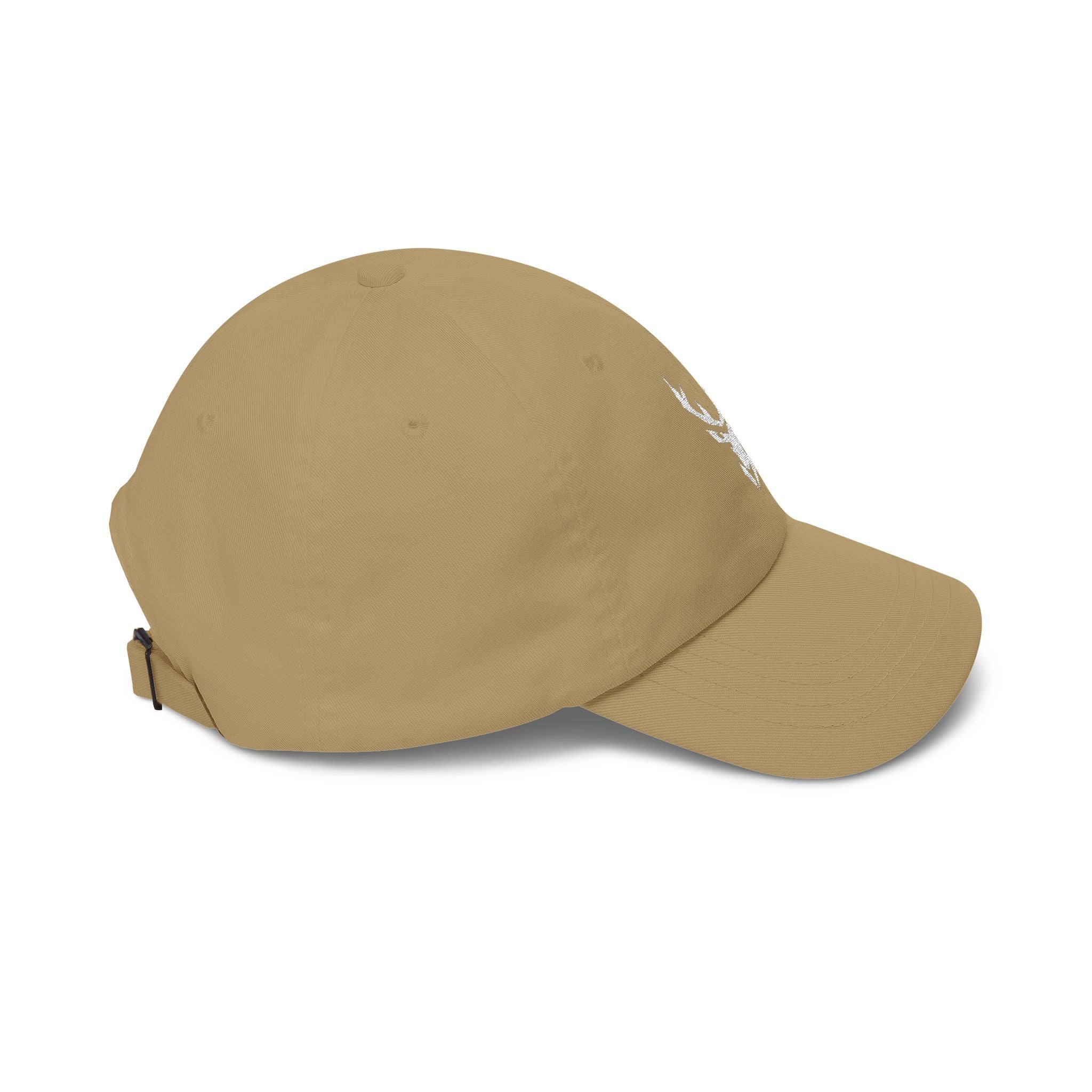 Deer Skull Dad Cap — Minimal Rustic Antler Baseball Hat