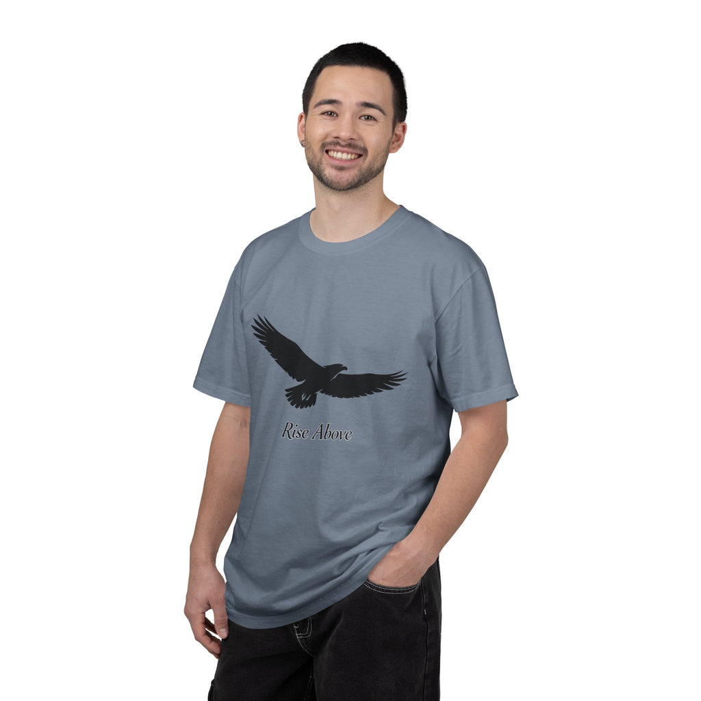 Eagle "Rise Above" T-Shirt — Inspirational Graphic Tee