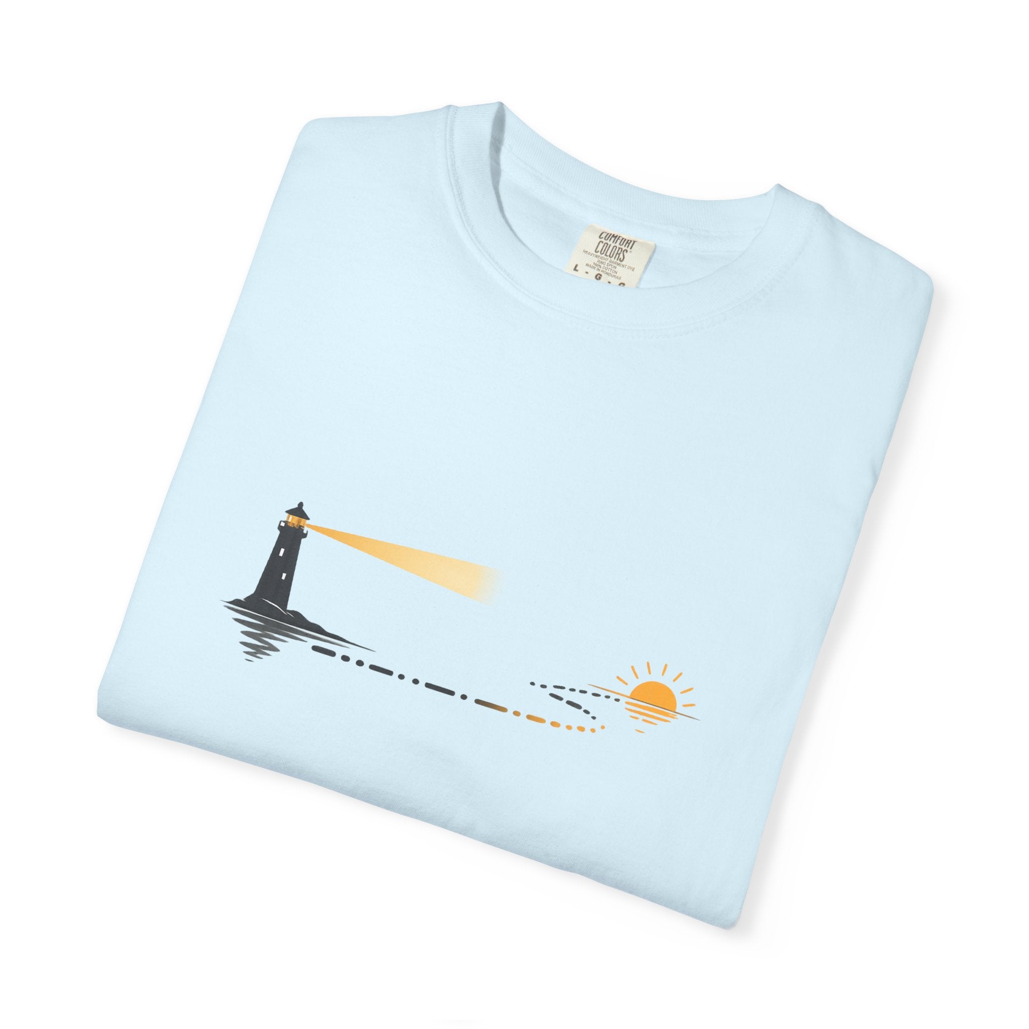 Lighthouse Sunset Graphic T-Shirt