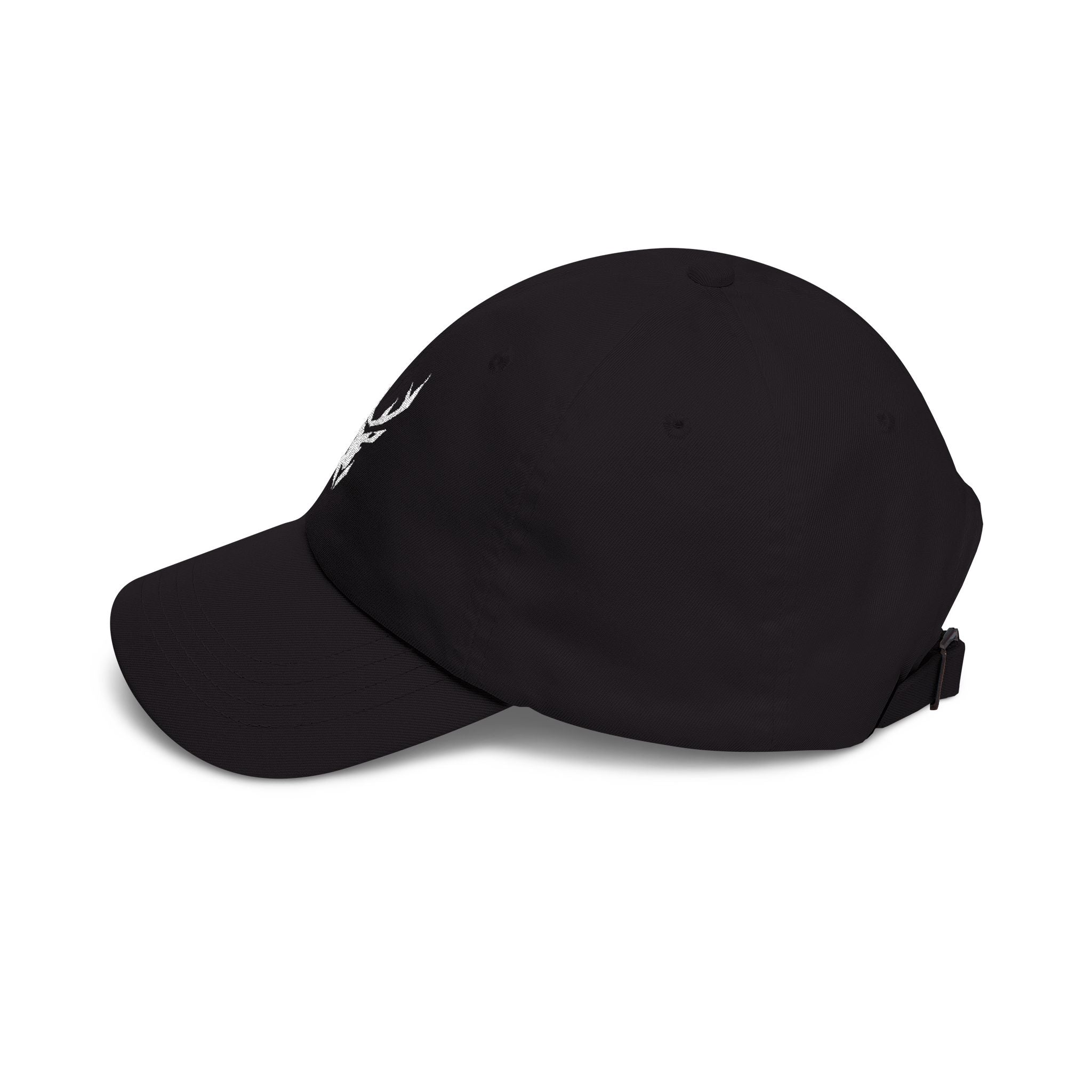 Deer Skull Dad Cap — Minimal Rustic Antler Baseball Hat