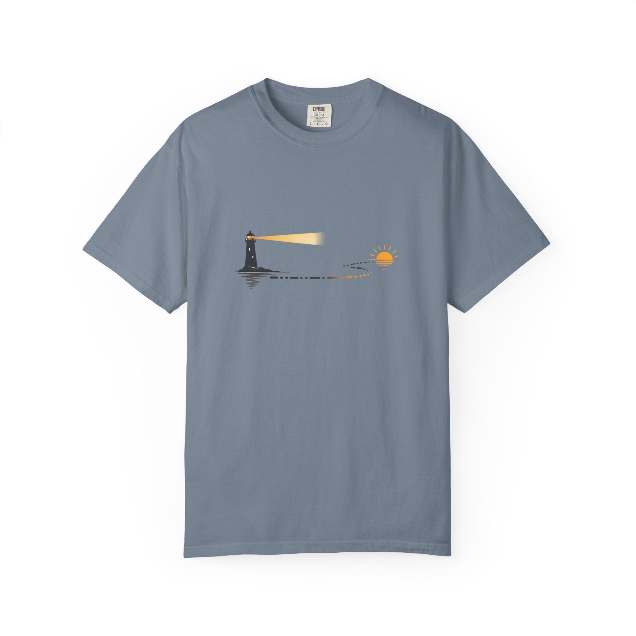 Lighthouse Sunset Graphic T-Shirt