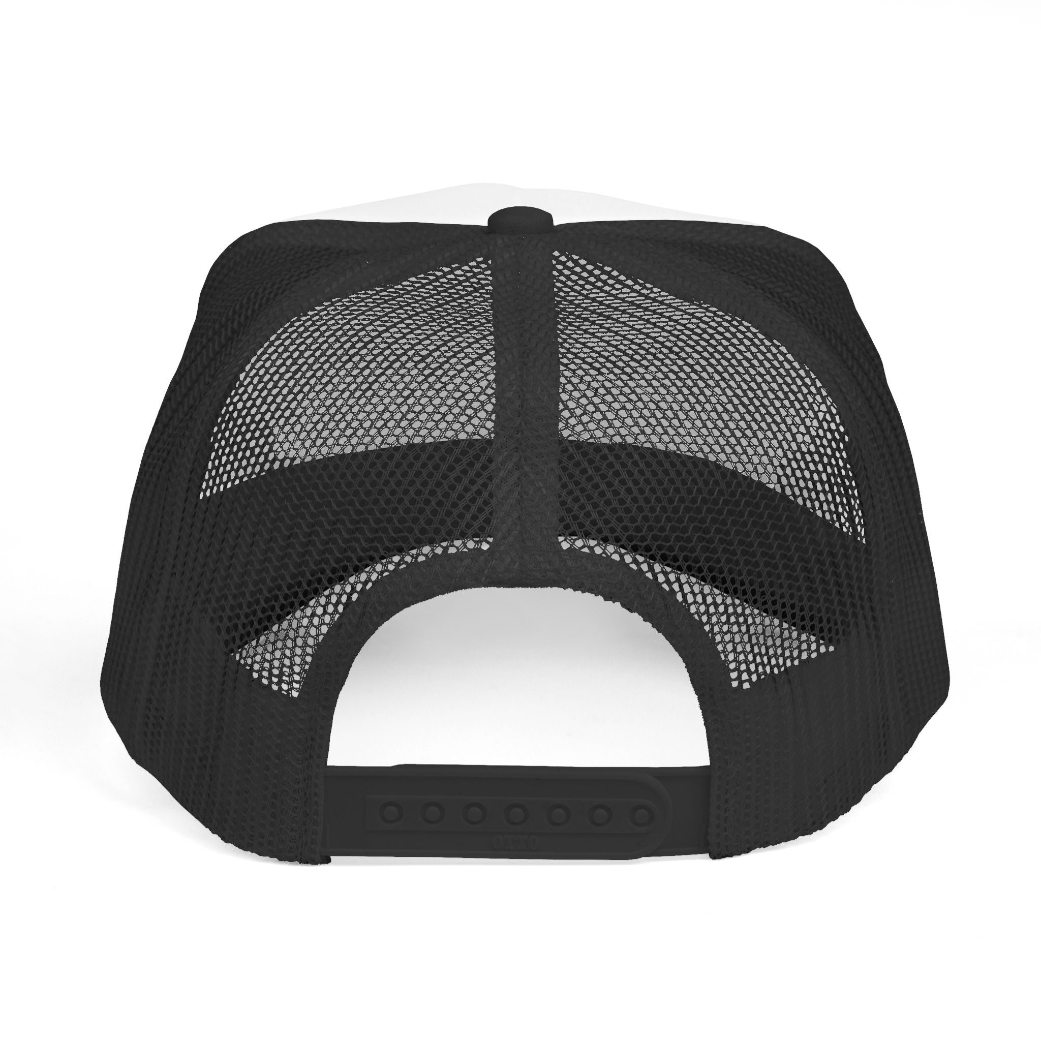 N Logo Trucker Cap — Minimal Monogram Mesh Hat