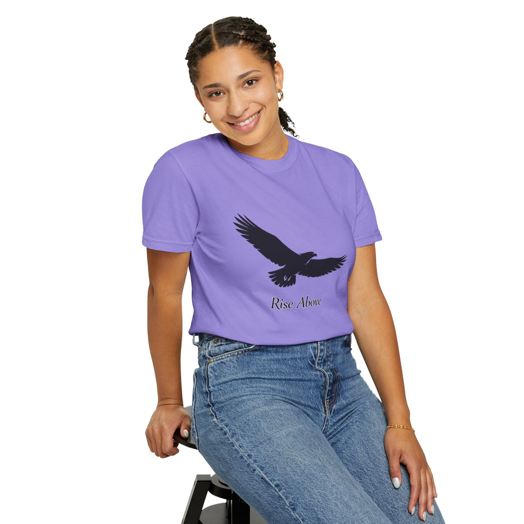 Eagle "Rise Above" T-Shirt — Inspirational Graphic Tee